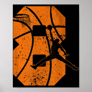 Poster 8 Anniversaire Basketball 7 Anniversaire Anniversa
