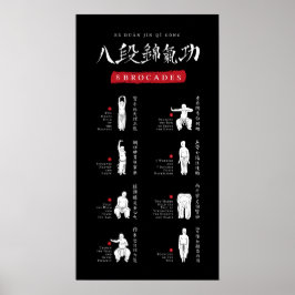 Poster 8 Brocades Ba Duan Jin QiGong