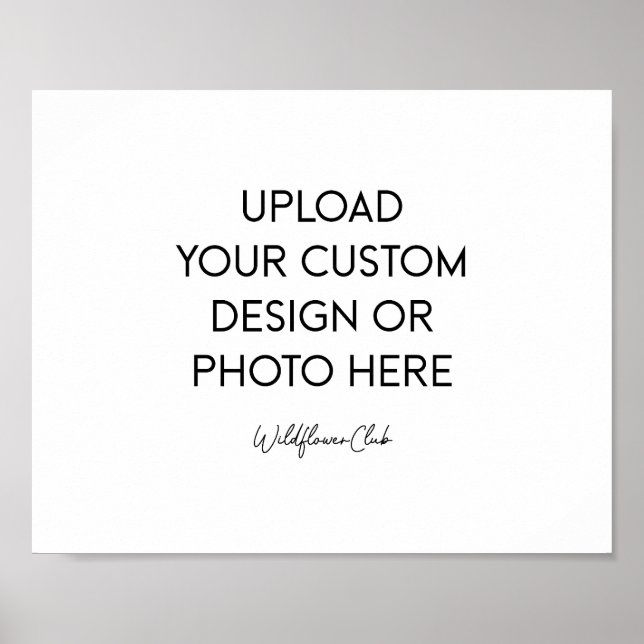 Poster 8x10 Print - Landscape (cardstock) (Devant)