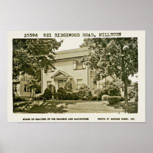 Poster 921, chemin Ridgewood Ca. 1952