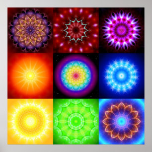 Poster 9 Powermandalas