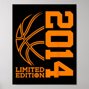 Poster 9e ANNIVERSAIRE BASKETBALL LIMITED EDITION 2014