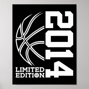 Poster 9e anniversaire Basketball Limited Edition 2014 1