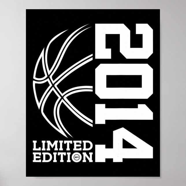 Poster 9e anniversaire Basketball Limited Edition 2014 1 (Devant)