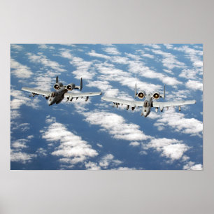 Poster A-10 coup de foudre II
