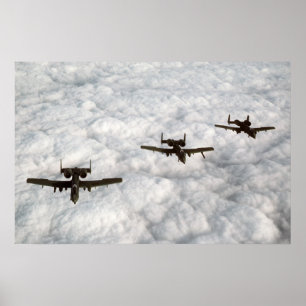 Poster A-10 coup de foudre II