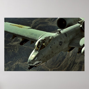Poster A-10 coup de foudre II