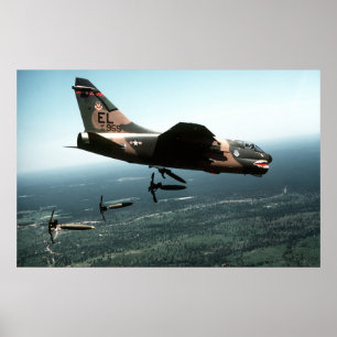 Poster A-7 Corsair II