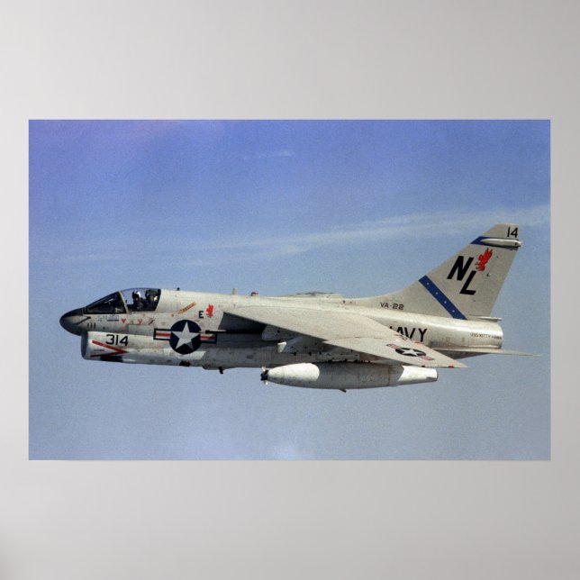 Poster A-7 Corsair II (Devant)