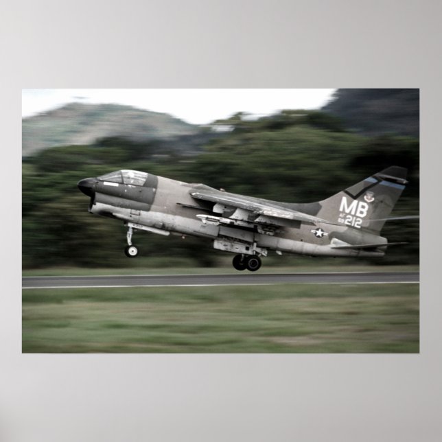 Poster A-7 Corsair II (Devant)