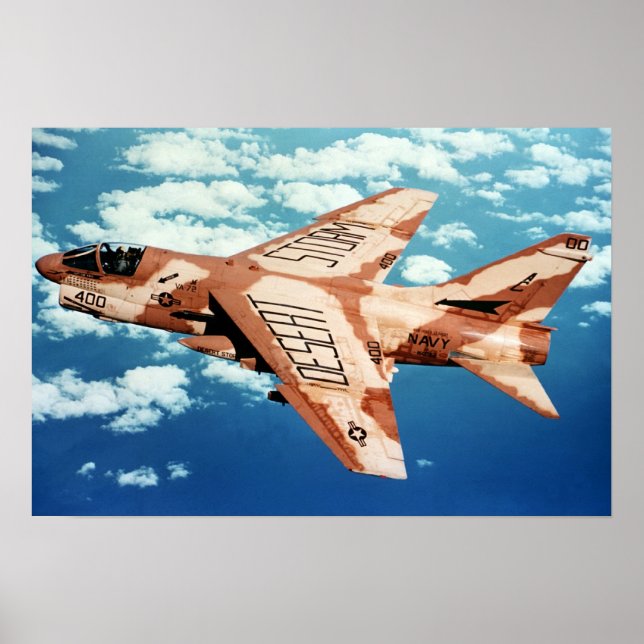 Poster A-7 Corsair II (Devant)