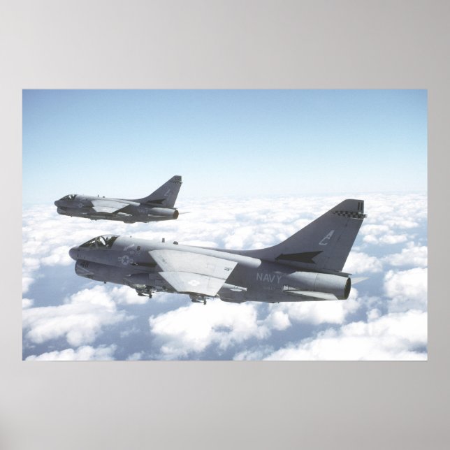 Poster A-7 Corsair II (Devant)