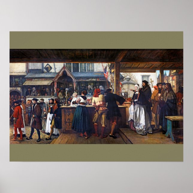 Poster A Anvers (Belgique), Albrecht Durer (Devant)
