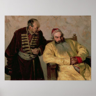 Poster À Boyar avec une dénonciation, 1904