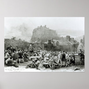 Poster A Crowd Queues to Sign the National Covenant