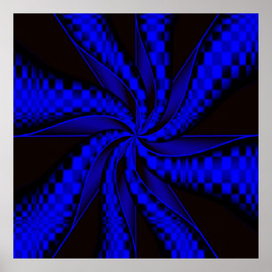 Poster à damiers...