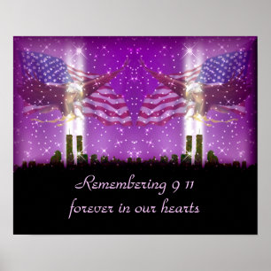 Poster A day in history Sept 11.2011,Remembering 9 11_