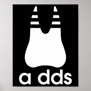 Poster A Dds - Dentiste Dentiste Dentistère Dentistère Mé