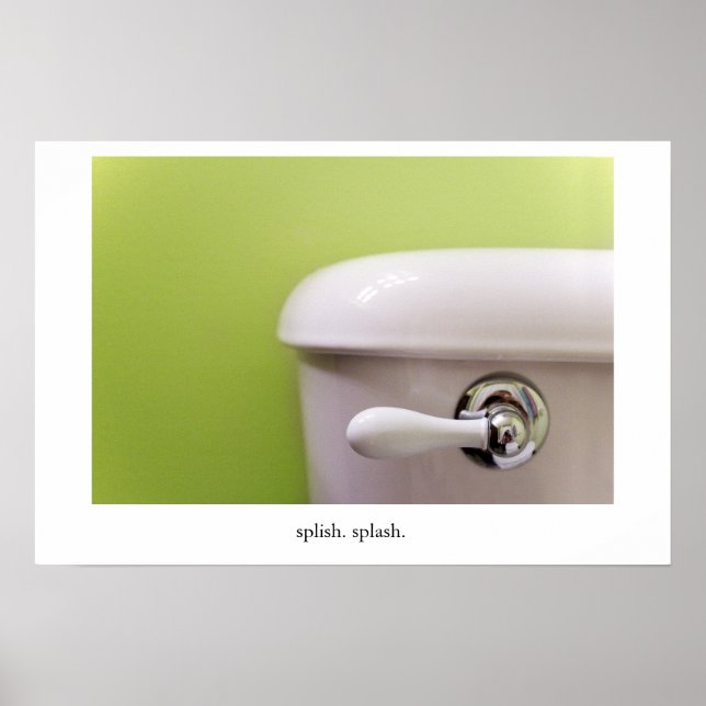 Poster à éclaboussures 3 (Devant)