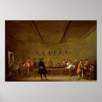 A Game of Billiards, c.1720-26
