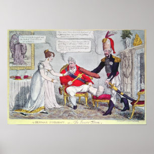 Poster A German Present or the Lover's Token
