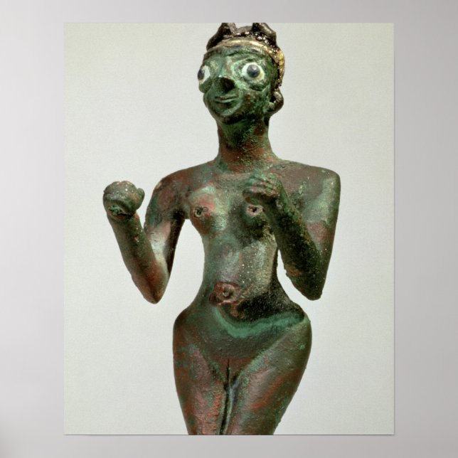 Poster A Goddess of Mari, Early Dynastic Period, c.25th-2 (Devant)