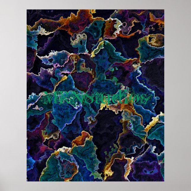 Poster à huile (Devant)