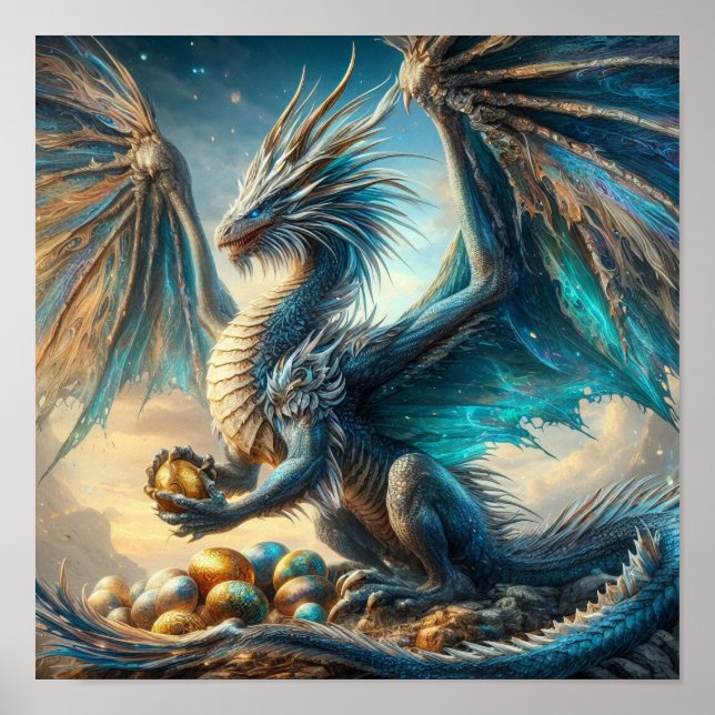 Poster A.I. Clutch des oeufs de dragon (Devant)