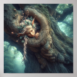 Poster A.I. Dryad dans l'arbre