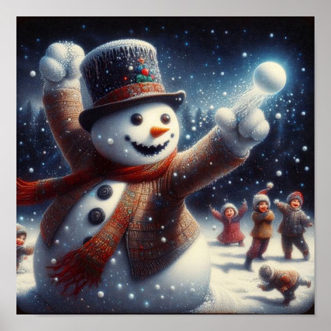 Poster A.I. Lutte contre le ballon de neige (Devant)