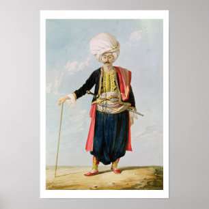 Poster A Janissary, c.1823