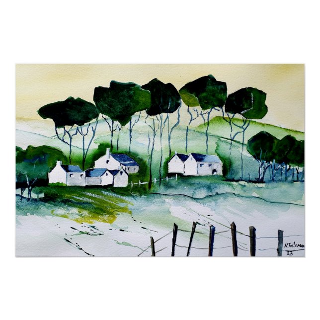 Poster À la Campagne (Devant)