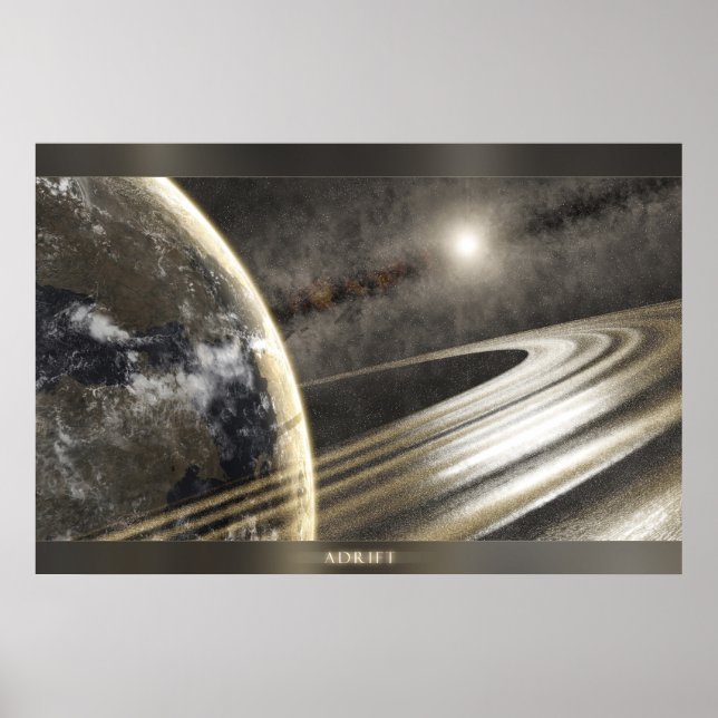 Poster À la dérive (Devant)