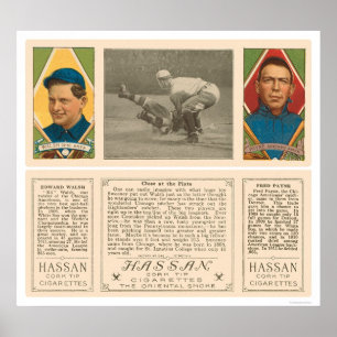 Poster À la maison White Sox Baseball 1912