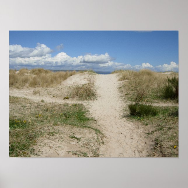 Poster À la plage (Devant)