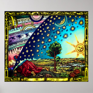 Poster à la pointe de Flammarion Dome - Dôme de la