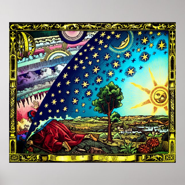Poster à la pointe de Flammarion Dome - Dôme de la (Devant)