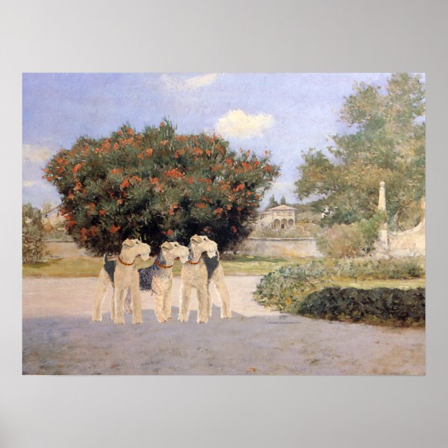 Poster À la porte (Devant)