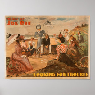 Poster À la recherche de problèmes - Théâtre de la scène