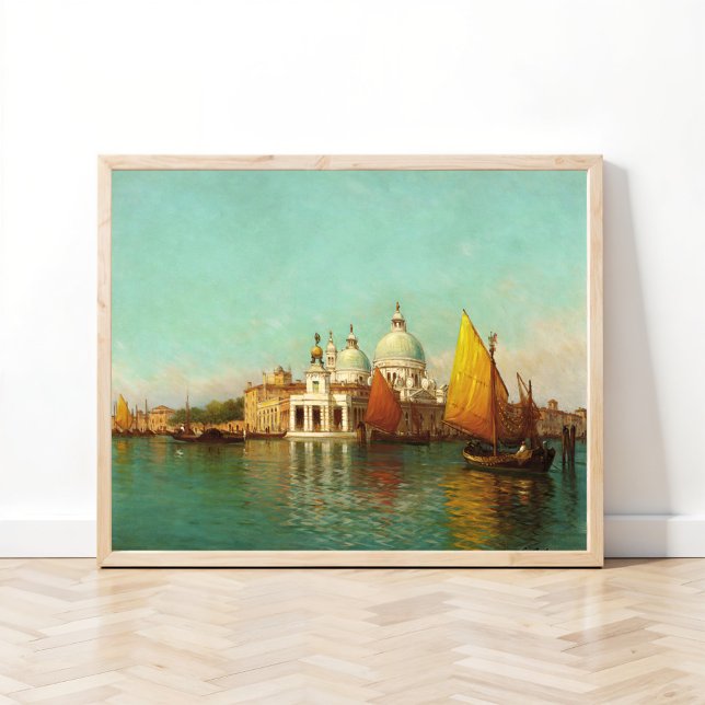 Poster A L'Entrée Du Grand Canal, Venise (Créateur téléchargé)