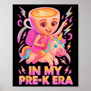 Poster À l'époque de ma pré-maternelle Rot italien de ret