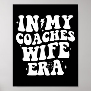 Poster À l'ère de la femme de mon entraîneur Football Bas