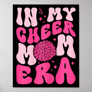 Poster À l'ère de ma mère de cheerleading Cheerleading Ma