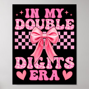 Poster À l'ère de mes doubles chiffres 10e anniversaire C