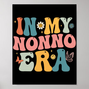 Poster À l'ère de mon Nonno Fête des mères maman grand-mè