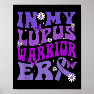Poster À l'ère du guerrier de mon Lupus Journée mondiale