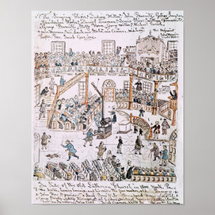 Poster À l'intérieur de l'église du Vieux Luthérien, comt