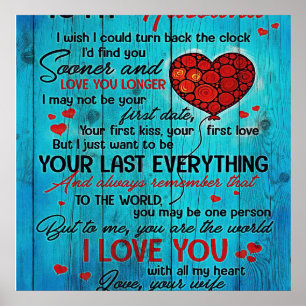 Poster À ma conception de mari   Citations D'Amour Au Ma