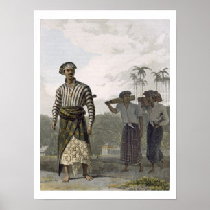 Poster A Madurese of the Rank of Mantu, plaque 7 de Vol