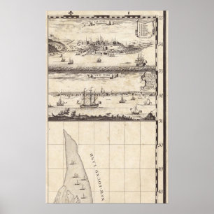 Poster A Map of the British Empire in America Sheet 4